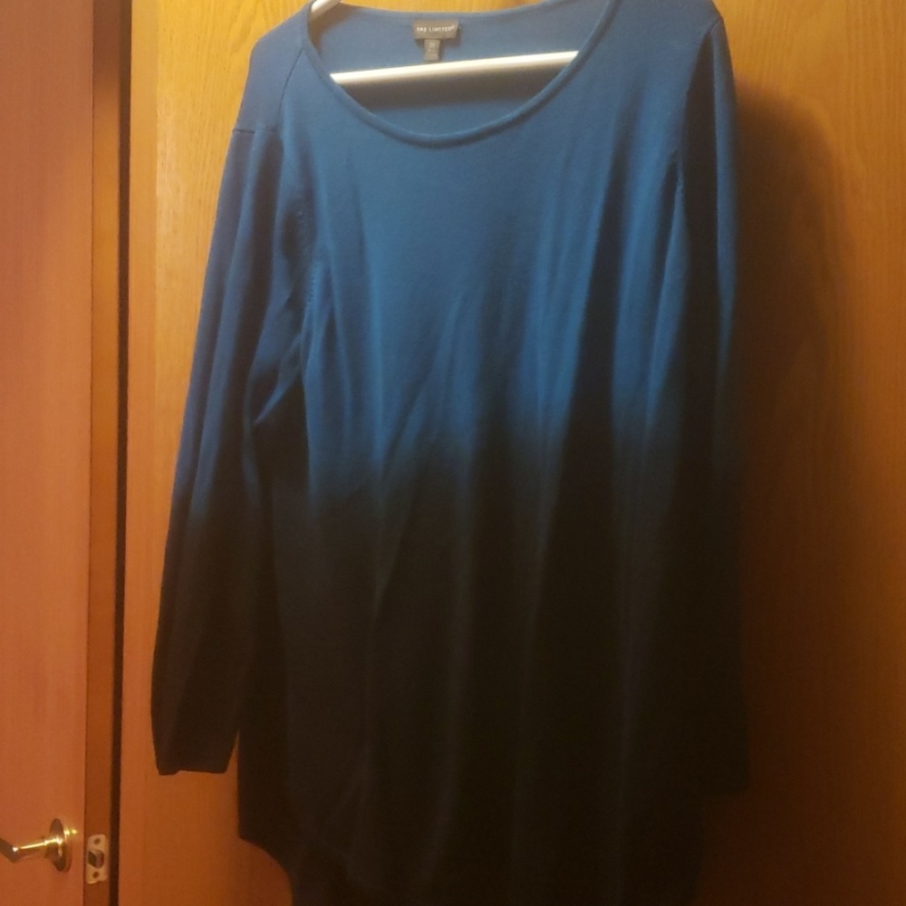 Blue ombre sweater